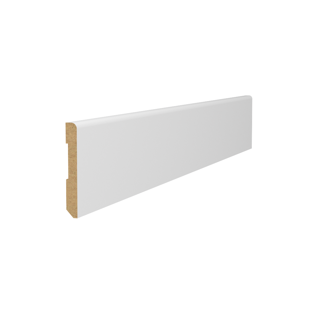 Плинтус МДФ гладкий Эмаль 10х80x2050 (1 шт)
