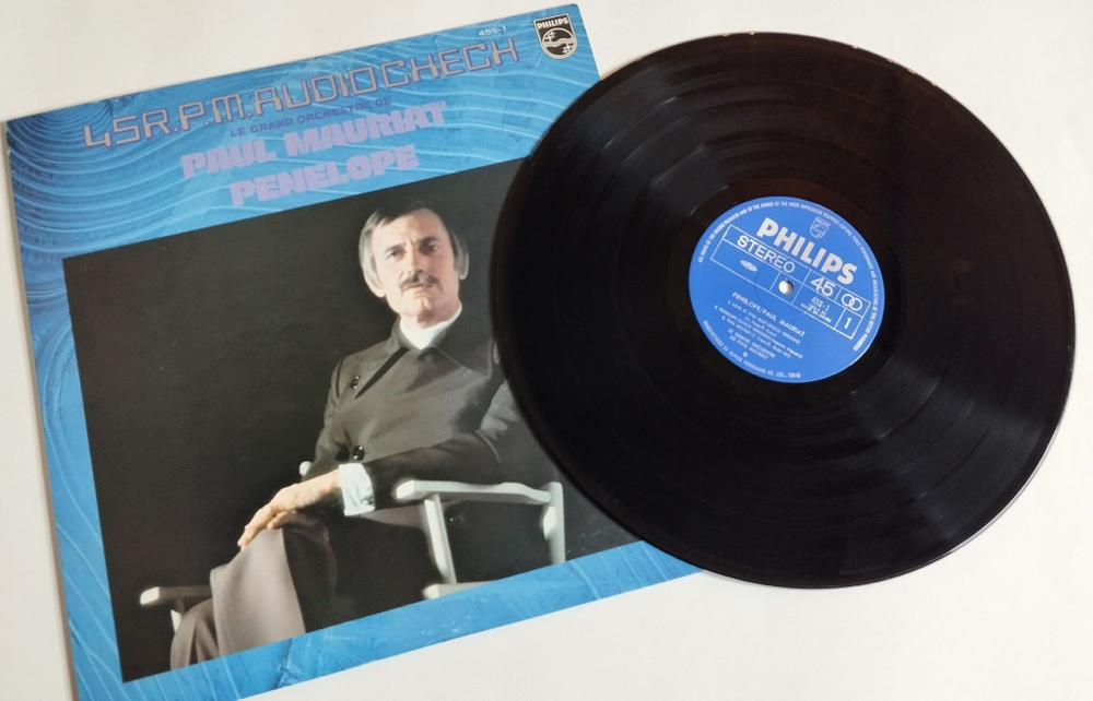 Винтажная виниловая пластинка LP Paul Mauriat Поль Мориа Penelope (Japan 1977) (No Obi) 45 R.P.M