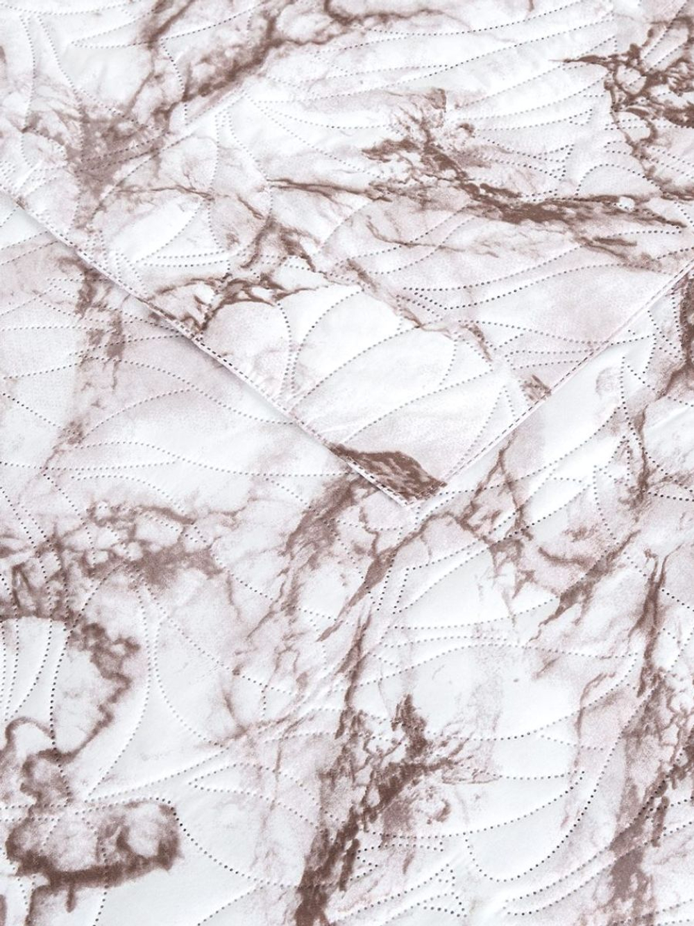 Покрывало на кровать, стеганое, поплин с размерами 215х220