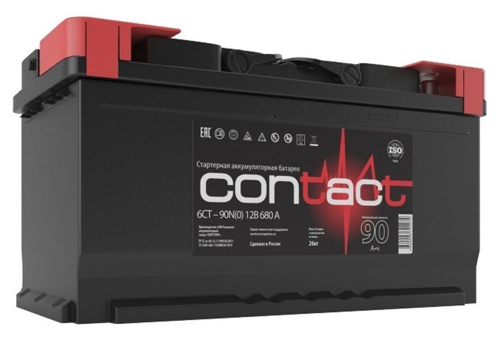 Contact 6СТ-90 аккумулятор
