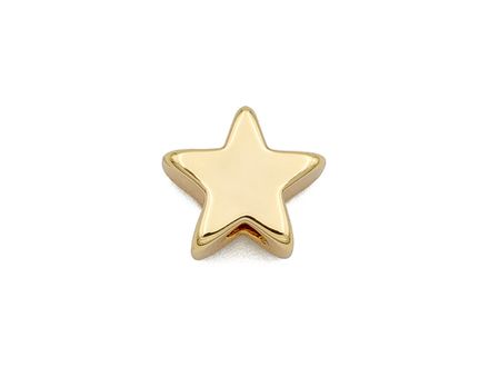 Мини-бусины "Звездочка" 6мм (10 штук)