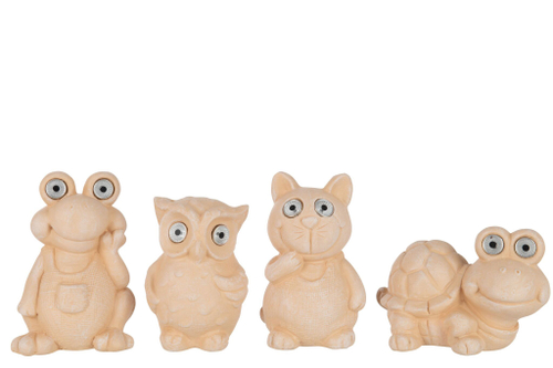 Декор "Садовые обитатели" в ассортименте 15x12x21см