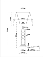 Декоративная настольная лампа Arte Lamp JESSICA A4062LT-1PB