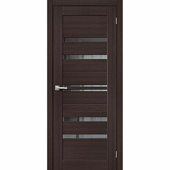 Купить Дверь экошпон Bravo-30 Wenge Melinga зеркало графит