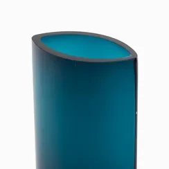 Ваза Blade Blue высота 40