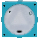 Сувенир с подсветкой «Волшебство» 10*10*18 см, голубой (питание от USB и батареек)