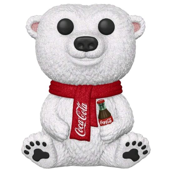 Фигурка Funko POP! Ad Icons Coca-Cola Polar Bear (DGLT) (Exc) (58) 52256 / Фигурка Фанко ПОП! в виде рекламного символа Coca-Cola
