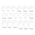 4-х местный нераскладной диван с лаундж модулем SAGA 008/013