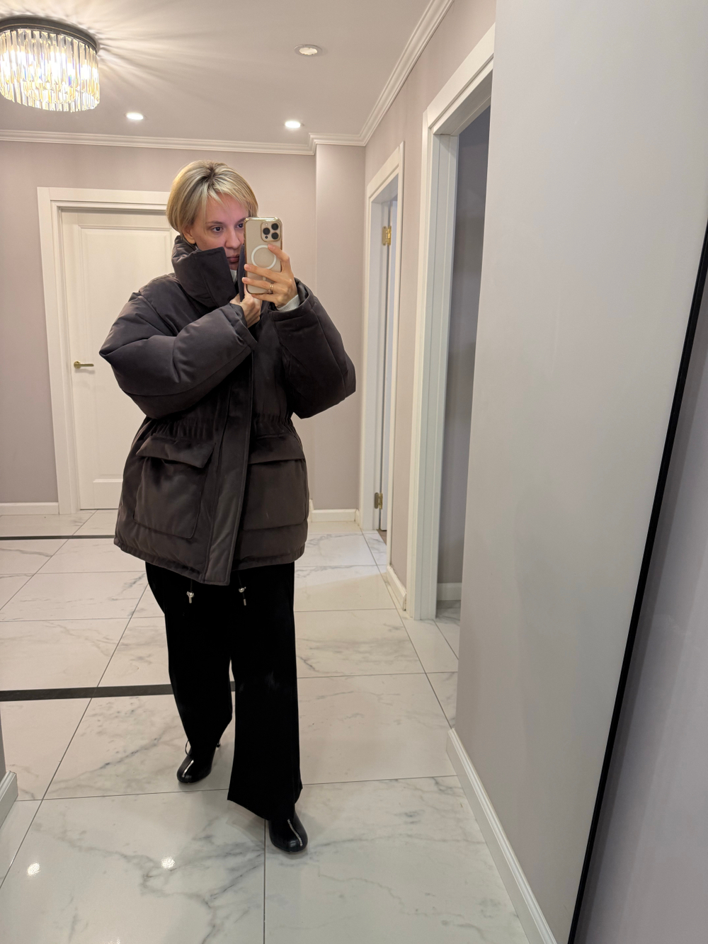 Парка пуховая PLUM