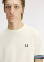 Футболка FRED PERRY Twin Tipped Cuff T-Shirt