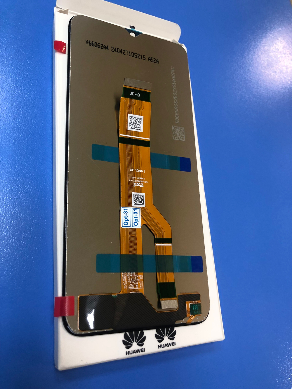 Дисплей в сборе с тачскрином чёрный для Honor X6b Оригинал