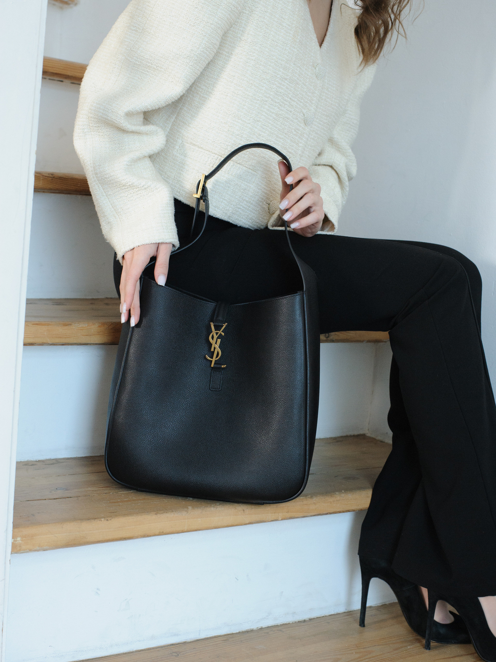 Saint Laurent LE 5 7 Hobo