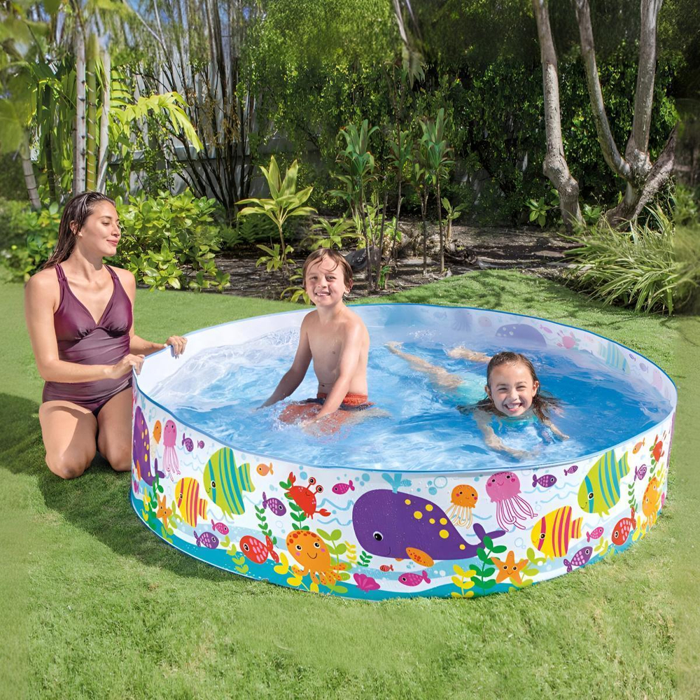 Бассейн складной 183*35см Океан 56452NP/589453 (Intex)