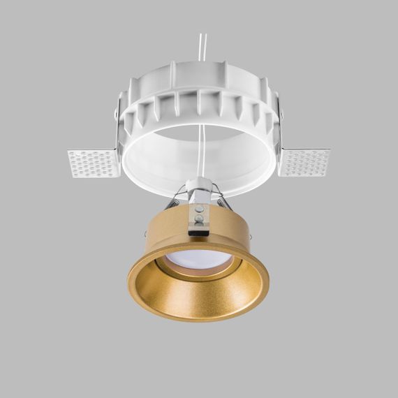 Комплект из светильника и рамки Lightstar Domino Round (214610+214603) G214603