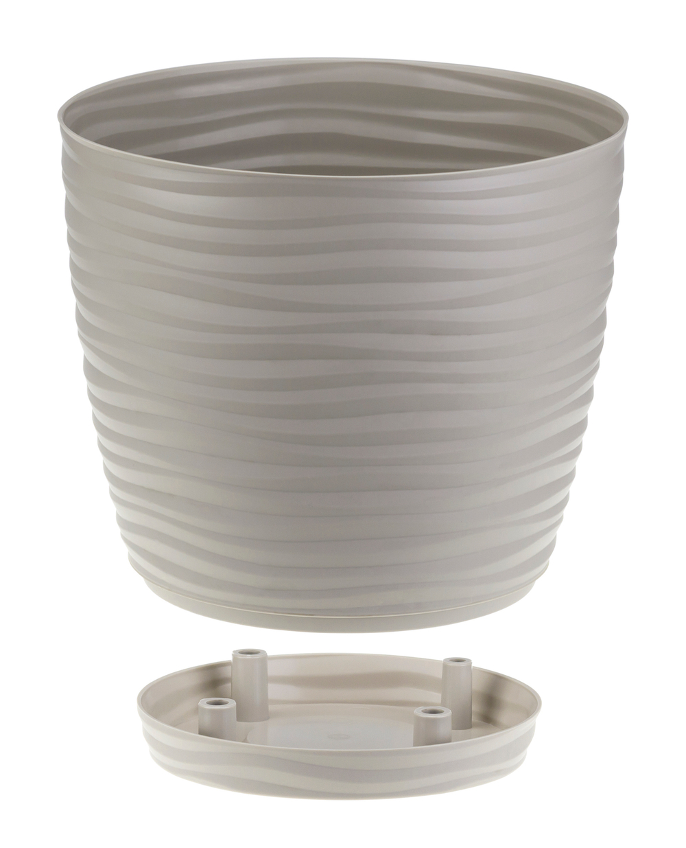 Кашпо ДЮНА D150мм 1,7л с поддоном М3068