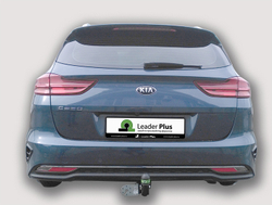 Фаркоп(прицепное) Лидер-Плюс для KIA CEED (универсал) 2018- , PRO (универсал) 2019- (паспорт и сертификат в комплекте)(без электрики)K125-A