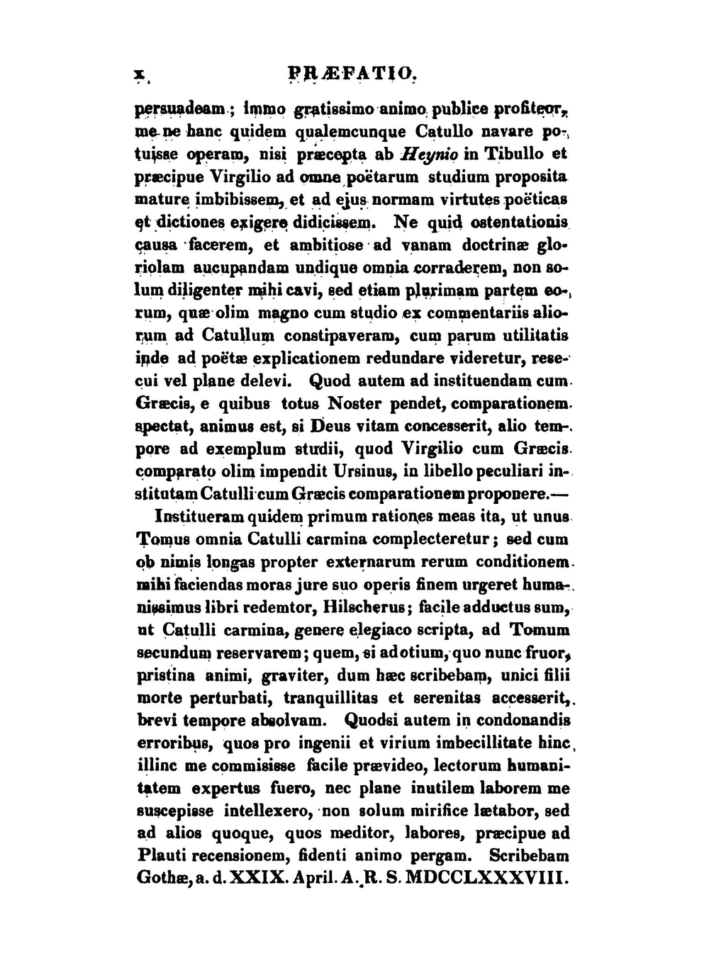 C. Valerii Catulli Carmina. Varietate Lectionis Et Perpetua Adnotatione | Catullus Gaius Valerius