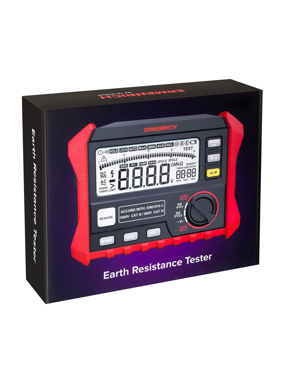 Тестер заземления Ermenrich Ping ET60