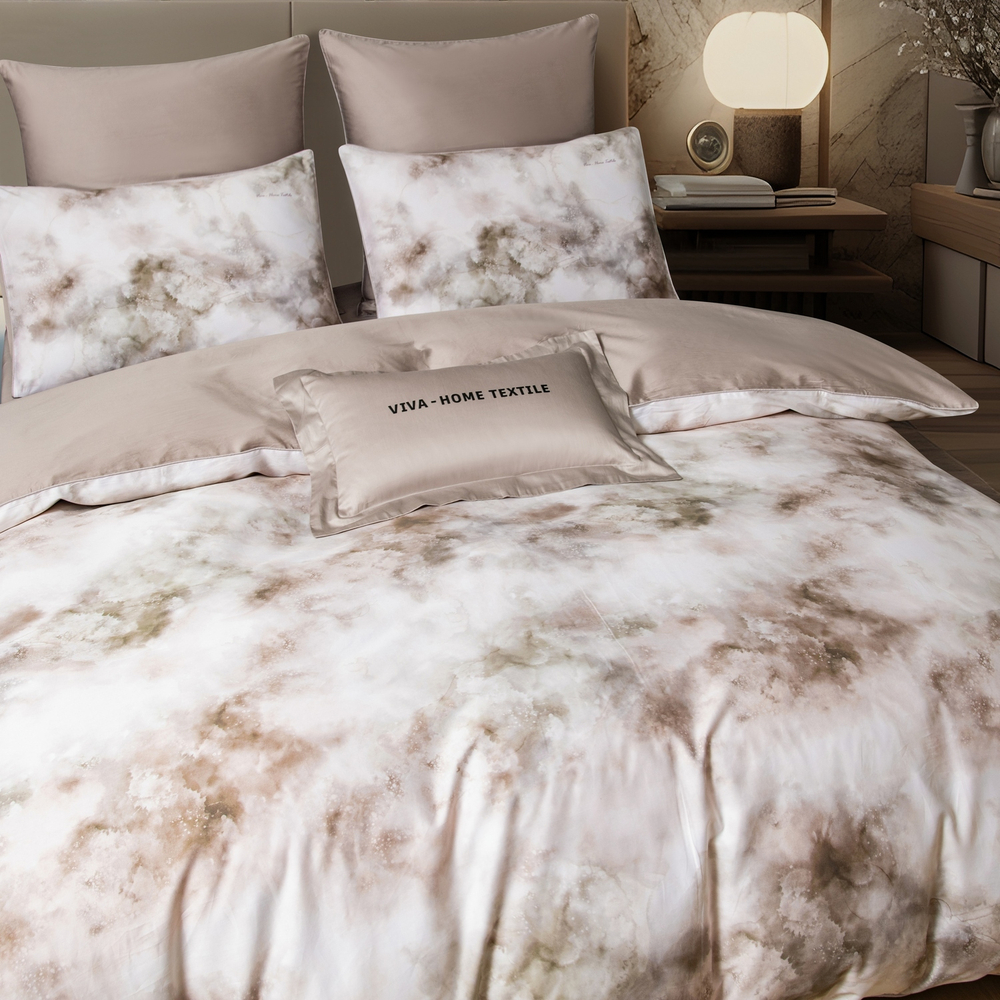 КПБ Сатин Премиум CPA053, Евро, 4 наволочки