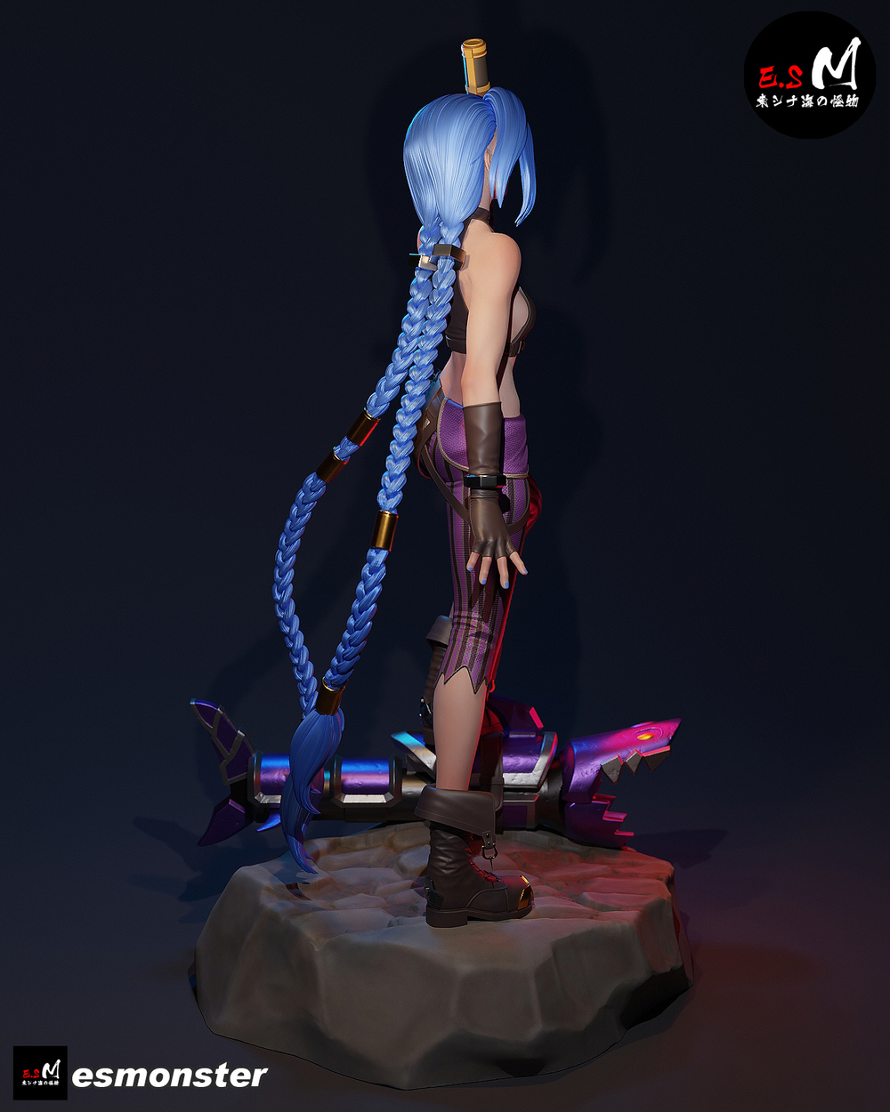 Фигуркаел Джинкс Лига легенд Jinx League of Legends