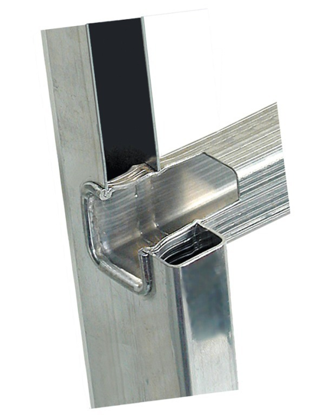 STABILO Передвижная алюминиевая стремянка 14 ступеней (127846)