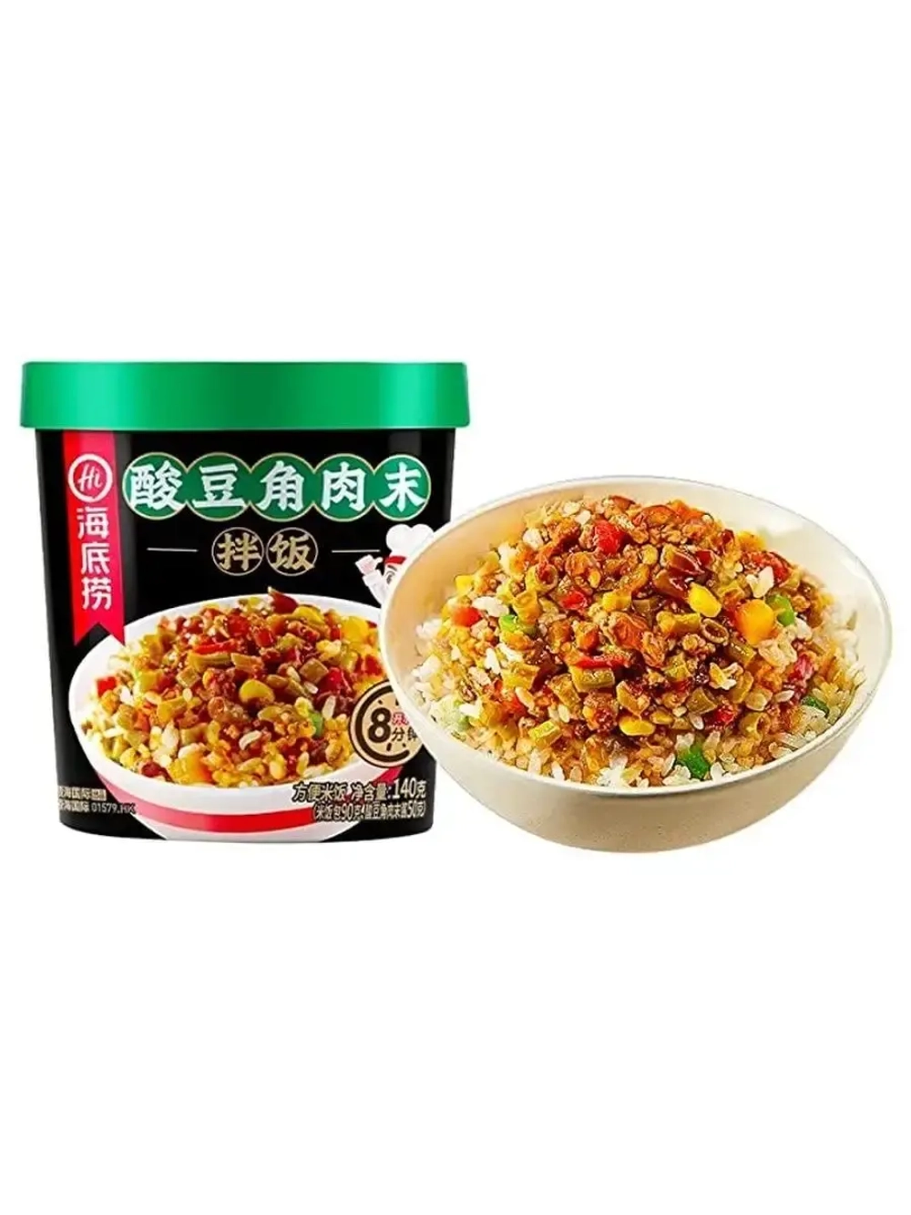 Рис быстрого приготовления с фаршем и красным перцем