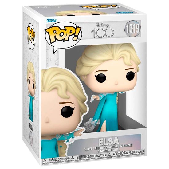 Фигурка Funko POP! Disney D100 Elsa (1319) 67973 / Фигурка Фанко ПОП! по мотивам мультфильма "Холодное сердце", Эльза