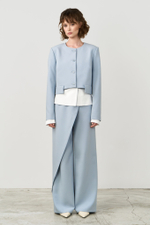 Брюки с запахом