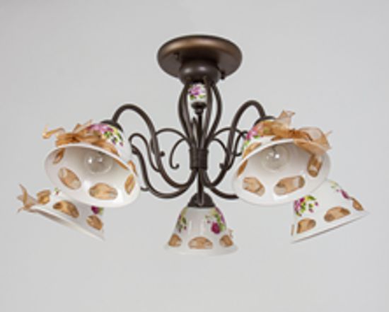 Потолочная люстра Abrasax MDK9424/5B Coffee