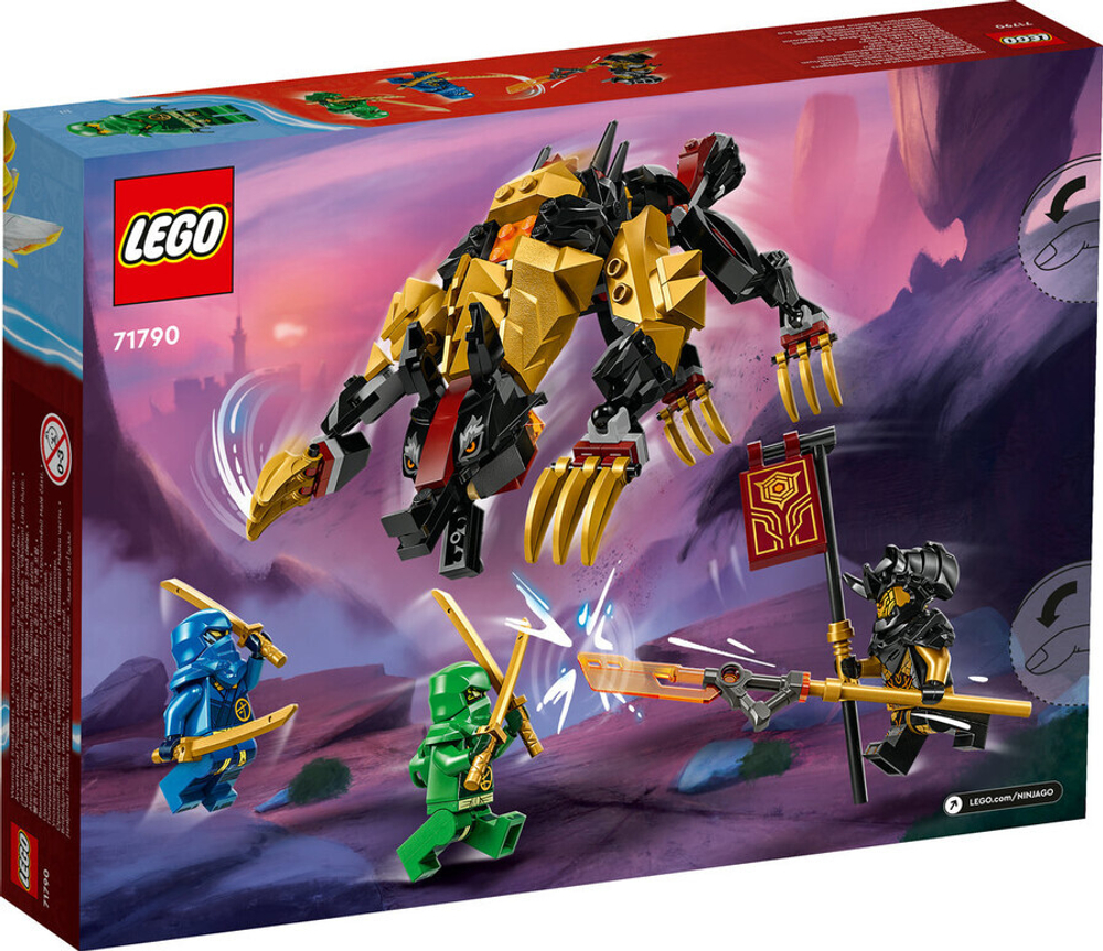 Конструктор LEGO Ninjago 71790 Имперская гончая Истребитель драконов