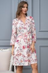 Рубашка-Халат на пуговицах Mia-Mella PARADISE 6407