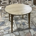 Круглый кухонный стол из дерева - RETRO