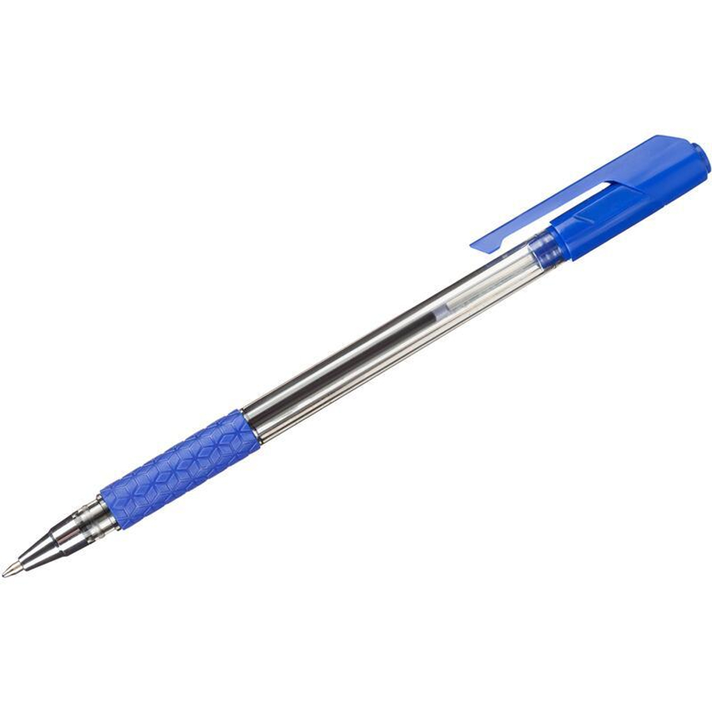 Ручка шариковая Deli "Arrow" синяя, 0,5мм., масляная
