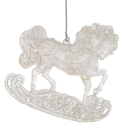 GAEM Украшение новогоднее "Лошадка", L11 W2,5 H9,5 см