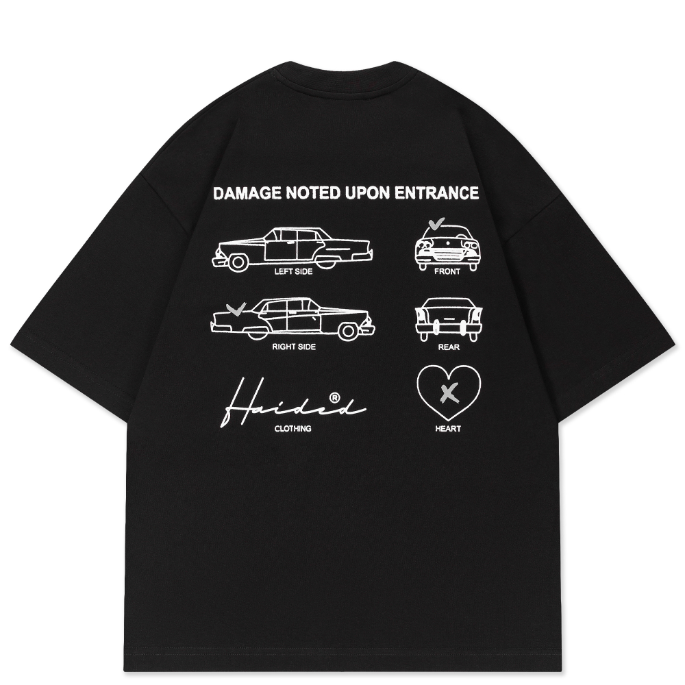 Футболка HAIDED DAMAGE Black