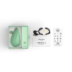 Бесконтактный клиторальный стимулятор Womanizer Liberty 2 серо-зеленый