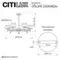 CL241171 ELAN Люстра