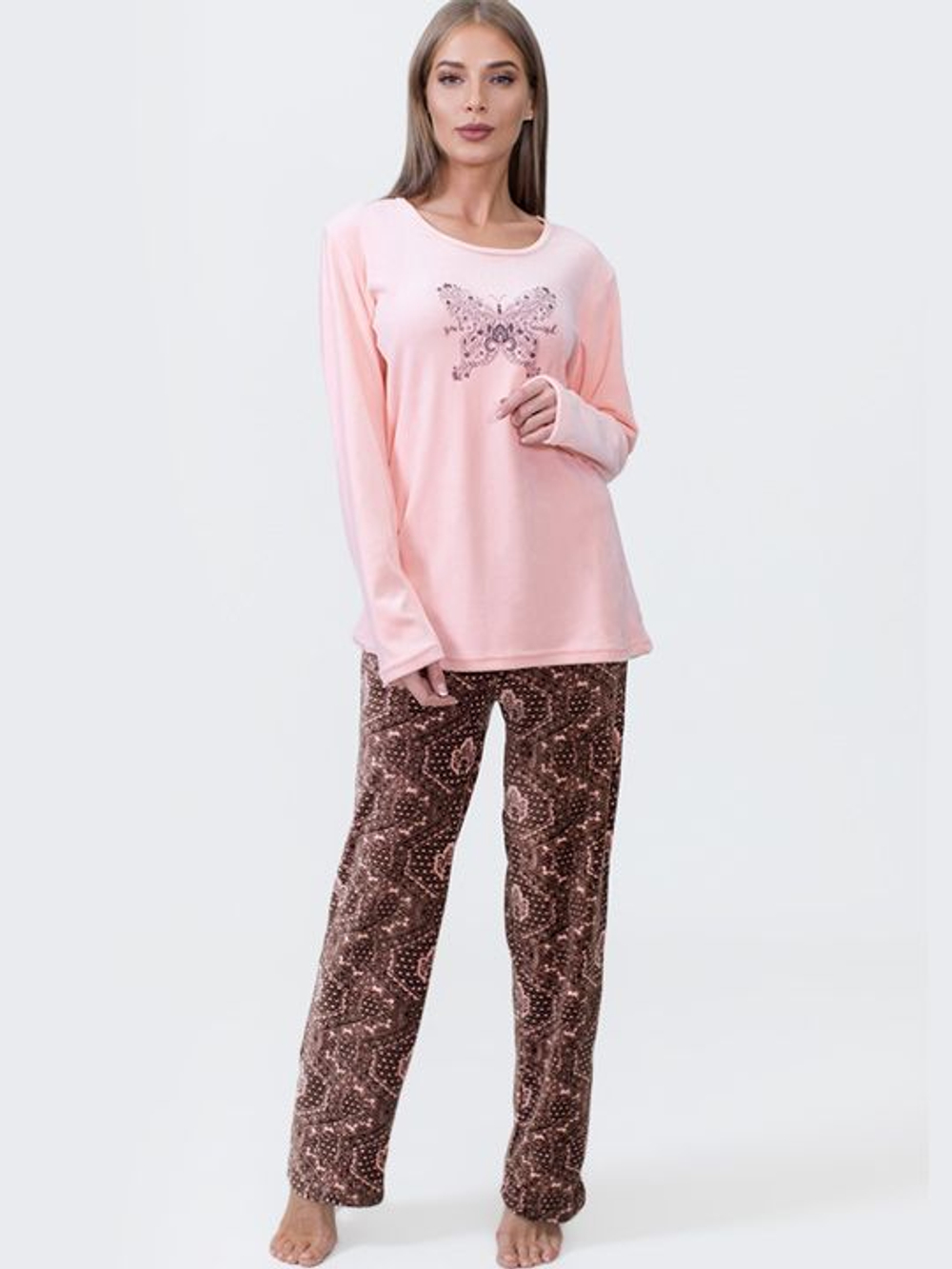 Оригинальный комплект из трех предметов (Размер: M) (Цвет: персиковый)