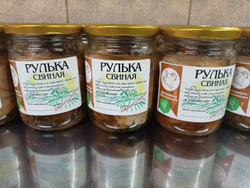 Рулька свиная тушеная (0.5кг)