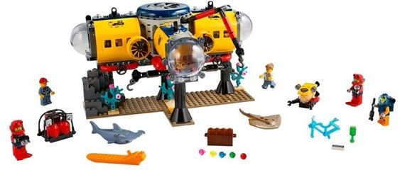 Lego konstruktor City Ocean Exploration Base