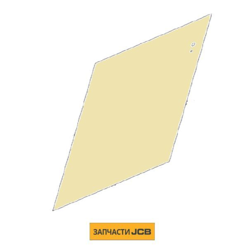 Стекло кабины заднее JCB 332/G3804