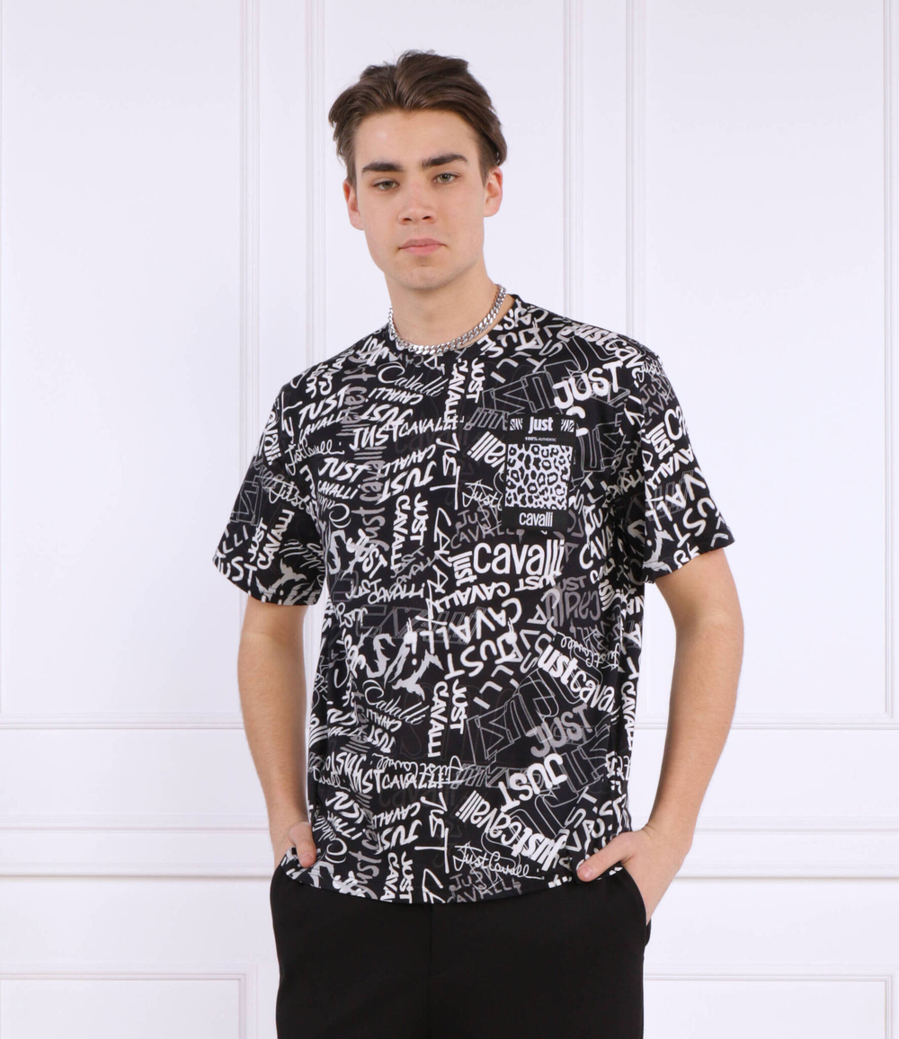 Футболка Just Cavalli - белый(74OBH6R3JS182)