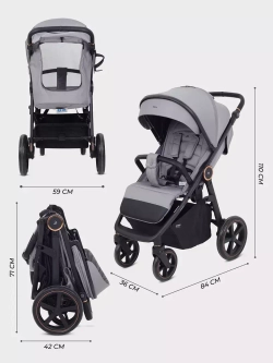 Коляска детская MOWBaby "TRAIL" MB090