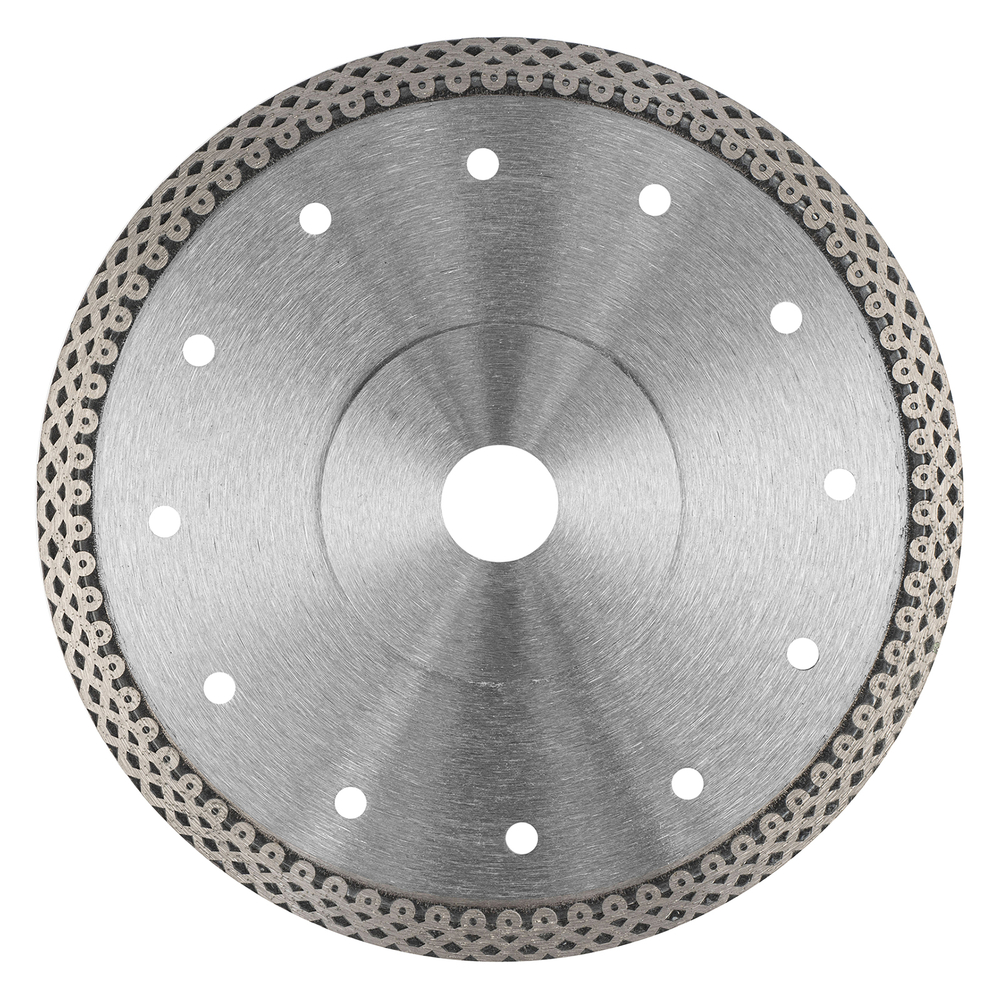 Диск алмазный, 180 х 22.2 мм, тонкий, сплошной (Jaguar) мокрая резка Gross