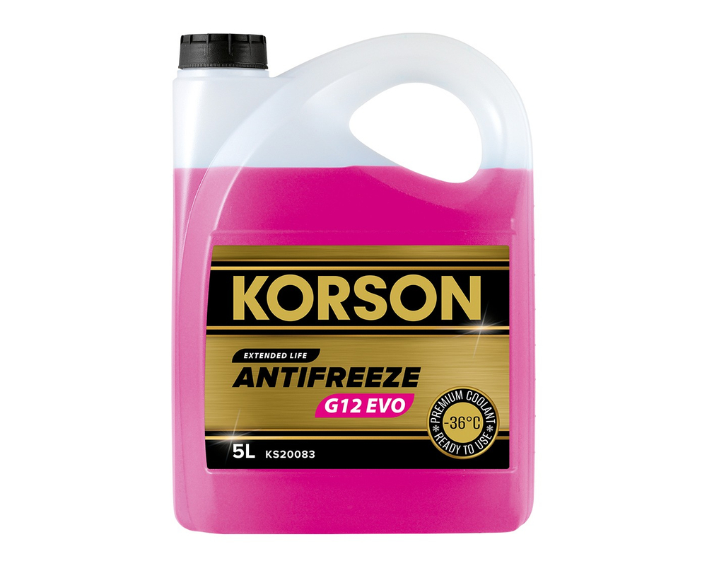 Антифриз розовый KORSON -36°C