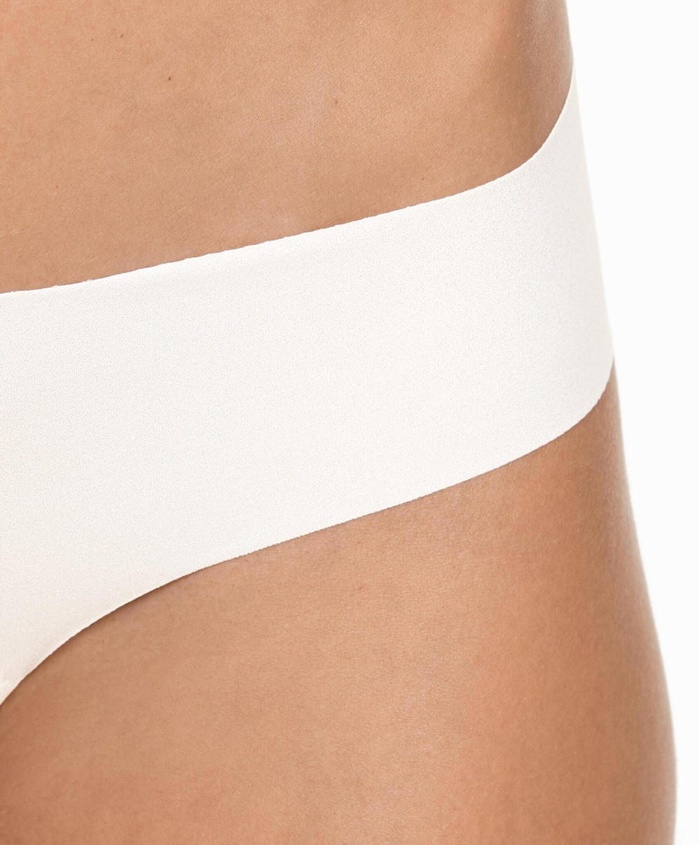 OYSHO Набор из 5 трусов чики из смесового полиамида с лазерной обработкой края, фиолетовый, коричневый