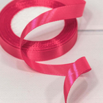 Лента Атласная 1,5см х 28м Сатин (Розовый)