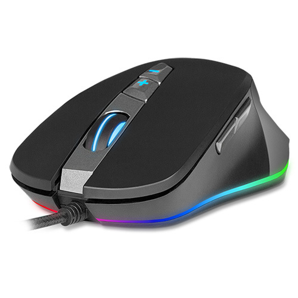SVEN Игровая мышь RX-G970 USB (6+1кл. 500-4000 DPI, ПО, SoftTouch, подсветка)