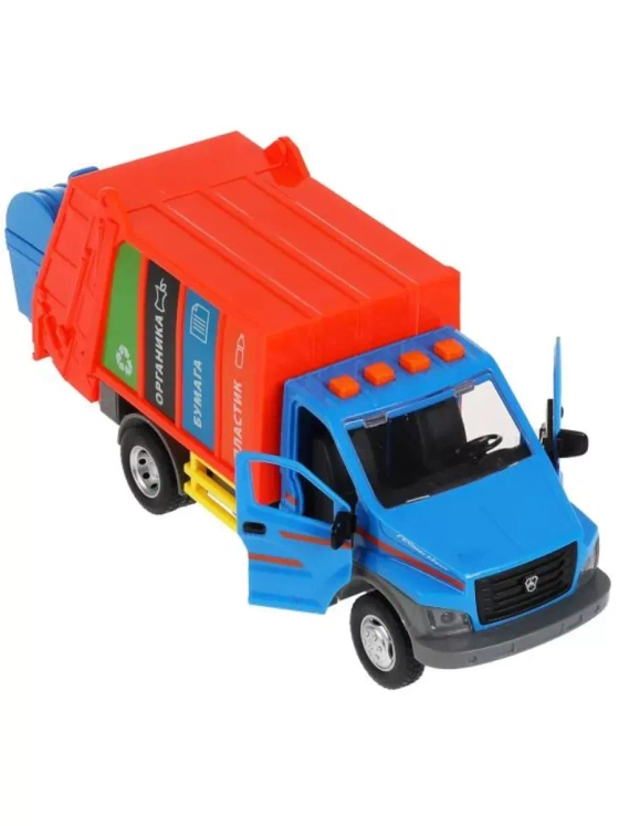 Игрушечный транспорт Мусоровоз ГАЗон Next звук свет