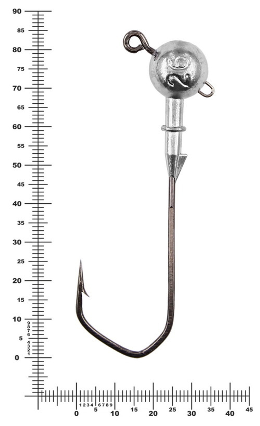 Джиг некрашеный Stinger Eye Jig, крючок Vido Craft VD-079 8/0 (3шт/уп)